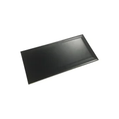 Carrelage mur métro parisien relief uni noir mate 7,5x15 cm METRO BLACK-Eiffel art construction Hot