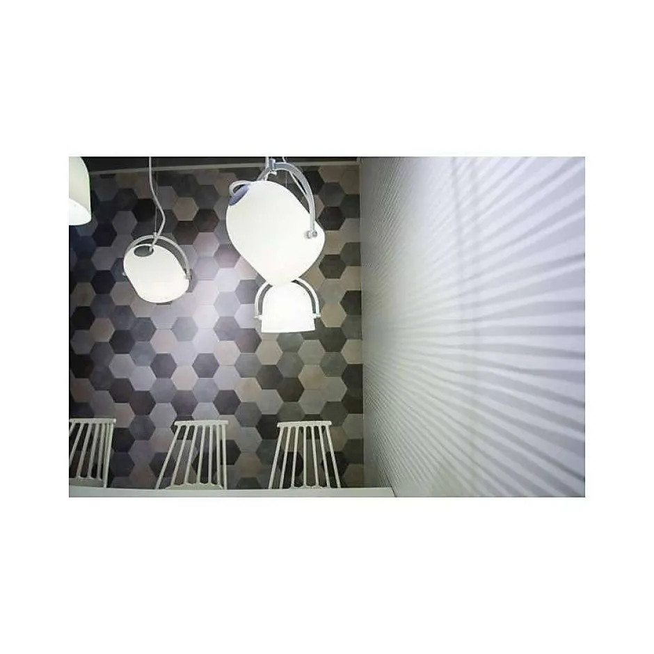 Aelle Carrelage Carrelage mur relief effet béton 32x99 cm PAMUKKALE R BLANCO