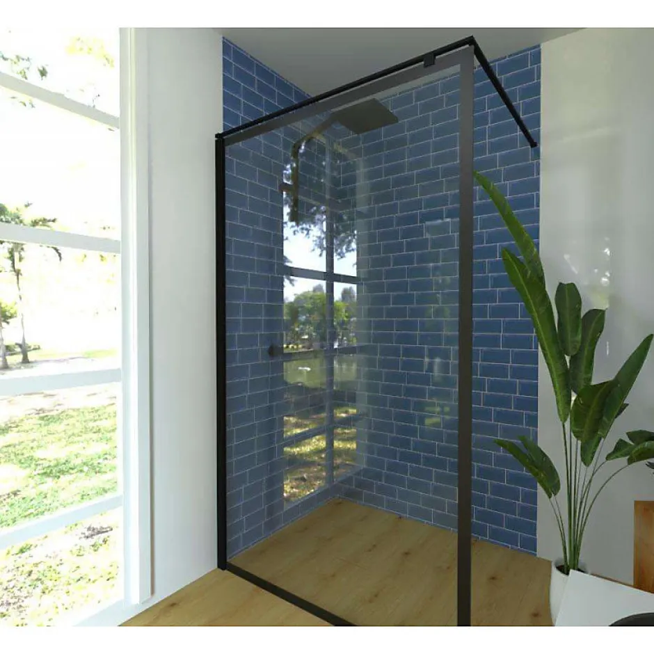 Carrelage mur relief métro parisien uni bleu brillant 7,5x15 cm METRO BLUE-Eiffel art construction Outlet