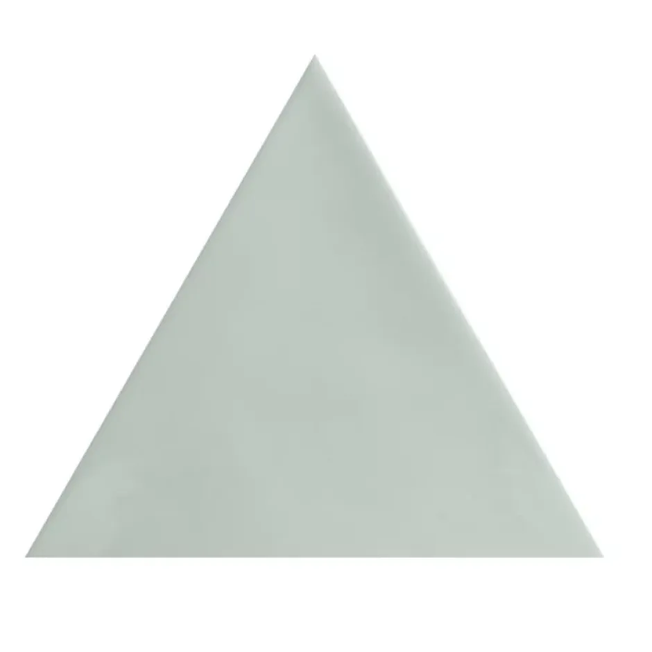 Carrelage mur trianguaire effet zellige vert d'eau 13,2x11,4 cm 3LATI AQUAMARINA-Aelle Carrelage Discount