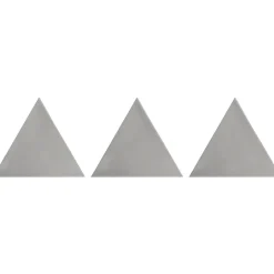 Carrelage mur trianguaire effet zellige gris 13,2x11,4 cm 3LATI GRIGIO SCURO-Aelle Carrelage New