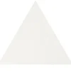 Aelle Carrelage Carrelage mur triangulaire uni blanc mate 10,8x12,4 cm SCALE TRIANGOLO WHITE MATT