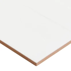 GoodHome Carrelage mural blanc mat décor 3D L.60 x l.20 cm x ép.8,3 mm, Plain