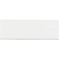 GoodHome Carrelage mural blanc mat décor 3D L.60 x l.20 cm x ép.8,3 mm, Plain