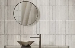 Allocarrelage Carrelage Mural Effet Zellige Blanc 6,5x29,8 Monpelli White Mix -