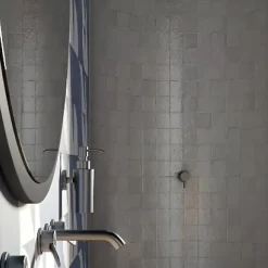 Carrelage mural Effet Zellige Blanc CROGIOLO ZELLIGE 10x10 Gesso - Les Carreaux de Jean-Les Carreaux De Jean