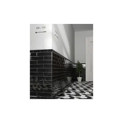 Carrelage mural faïence effet artisanal MASIA 15x7.5 cm Blue - brillant - - boîte de 0.50 m2-Gioia Materia Best