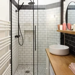 Gioia Materia Carrelage mural faïence effet uni EVOLUTION 15x7.5 cm Vert - Brillant - - boîte de 0.50 m2