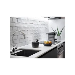 Carrelage mural faïence effet artisanal MASIA 15x7.5 cm Blanco - mat - - boîte de 0.50 m2-Gioia Materia