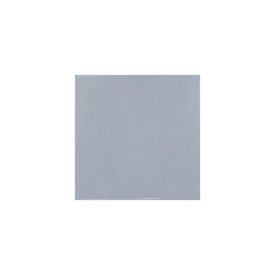 Gioia Materia Carrelage mural faience effet zellige VILLAGE 13.2x13.2 cm Cloud - Brillant / Poli - boîte de 1 m2