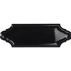 Carrelage mural faience effet classique KNIGHTSBRIDGE Navette 15x5cm Night - Brillant / Poli - boîte de 0.50 m2-Gioia Materia Online