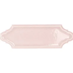 Gioia Materia Carrelage mural faience effet classique KNIGHTSBRIDGE Navette 15x5cm Rose - Brillant / Poli - boîte de 0.50 m2