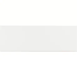 GoodHome Carrelage mural intérieur grès cérame émaillé mat blanc lisse L.60 x l.20 cm x ép.8,3 mm, Plain