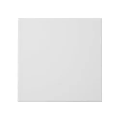 Carrelage mural intérieur blanc brillant L.20 x l.20 cm x ép.6,5 mm, Spezzia