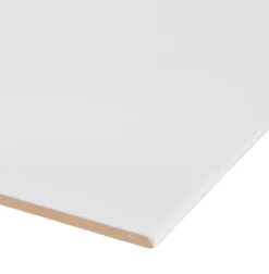 Carrelage mural intérieur blanc brillant L.20 x l.20 cm x ép.6,5 mm, Spezzia