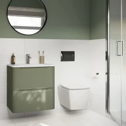 Carrelage mural intérieur blanc brillant à cannelures L.60 x l.30 cm x ép.9 mm, Perouso-GoodHome Online