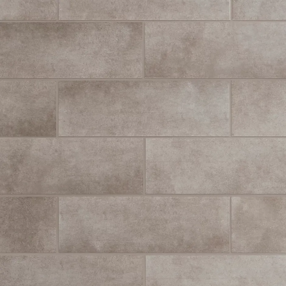 GoodHome Carrelage mural intérieur effet béton gris L.60 x l.20 cm x ép.8,3 mm, Konkrete