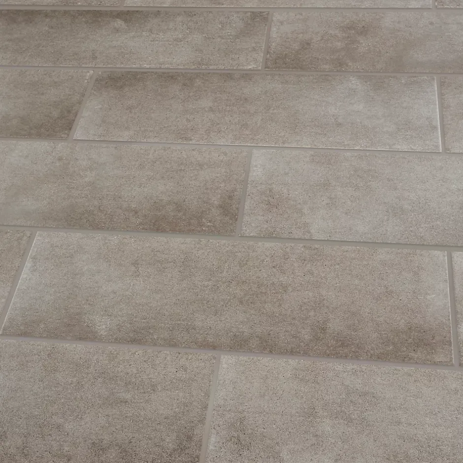 GoodHome Carrelage mural intérieur effet béton gris L.60 x l.20 cm x ép.8,3 mm, Konkrete