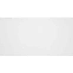 GoodHome Carrelage mural intérieur blanc mat L.60 x l.30 cm x ép.9 mm, Perouso Crizi