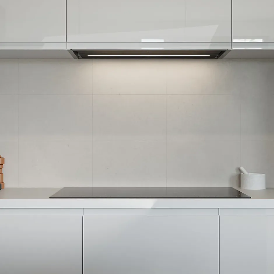 Carrelage mural intérieur effet béton ivoire L.40 x l.25 cm x ép.8,8 mm, Cimenti- Outlet