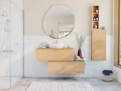 Carrelage mural intérieur décor petits carreaux effet marbre blanc L.40 x l.25 cm x ép.8,3 mm, Ideal Marble- Discount