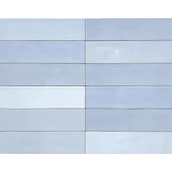 Lux Mosaic Carrelage mural intérieur/exterieur. Grès cérame Zellige Artic 7x28cm