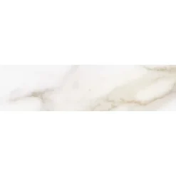 Allocarrelage Carrelage Mural Marbre 7,5x30 Diamond Blanc Beige Mat -