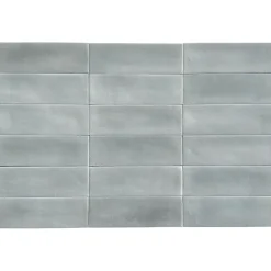 Lux Mosaic Carrelage Mural Mini Metro 5x15cm Premium. Beret Steel Matt