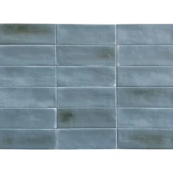 Lux Mosaic Carrelage Mural Mini Metro 5x15cm Premium. Night Blue Matt