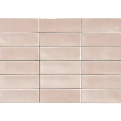 Carrelage Mural Mini Metro 5x15cm Premium. Beret Rose Brillant-Lux Mosaic Discount