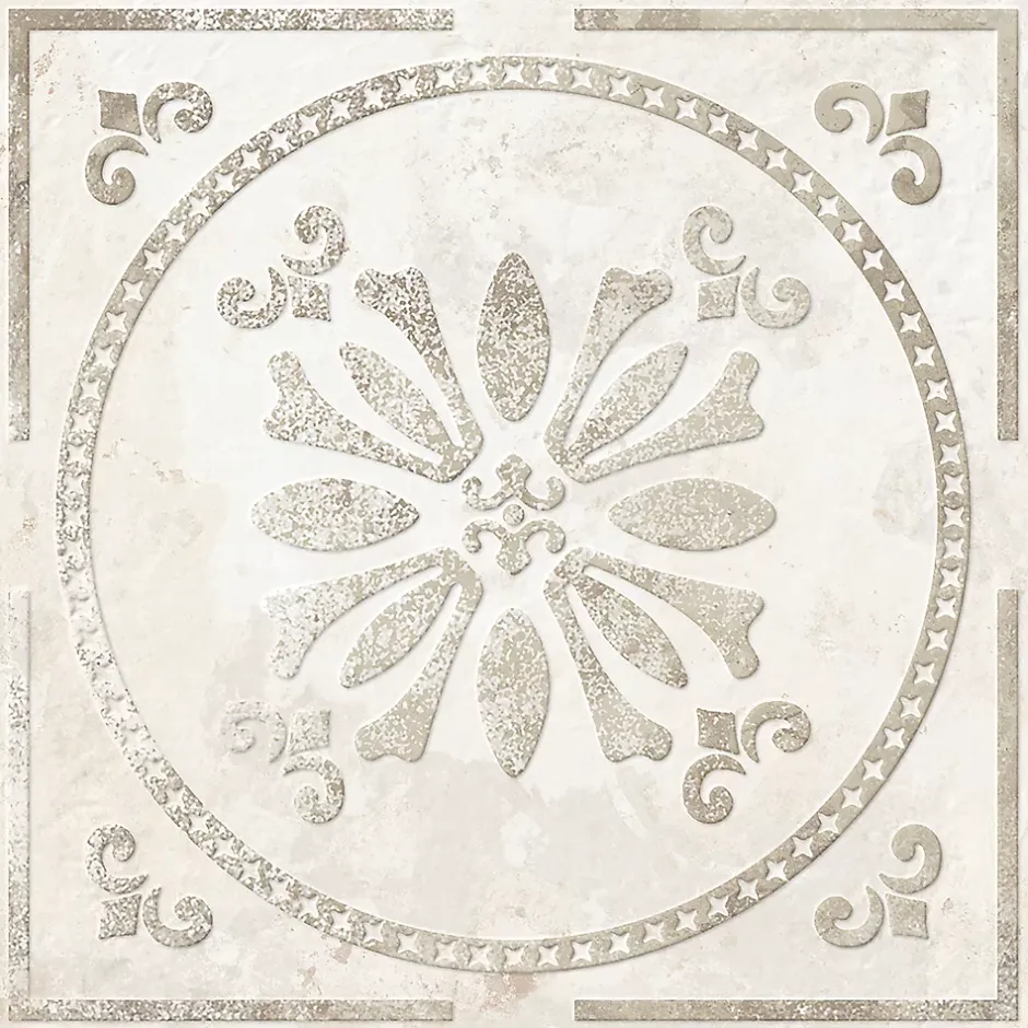 GoodHome Carrelage mural multicolore effet carreaux de ciment L.20 x l.20 cm x ép.8 mm, Koney