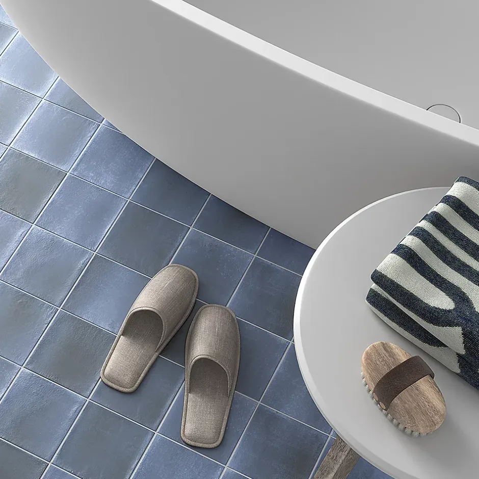 Carrelage Mural Premium Beret Night Blue 12x12cm-Lux Mosaic Discount