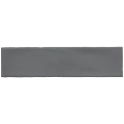 Carrelage mural Vernisse 30,1 x 7,5 cm gris foncé-GoodHome Online