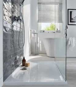 Carrelage mural Vernisse 30,1 x 7,5 cm gris foncé-GoodHome Online