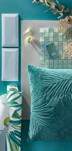 Carrelage mural vert clair brillant effet métro L.20 x l.10 cm x ép.7,3 mm, Trentie-GoodHome Outlet