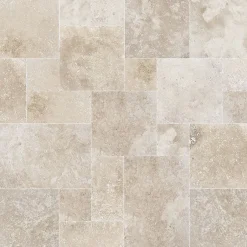 Concept Mosaïque Carrelage Opus Romain Travertin - Effet Pierre