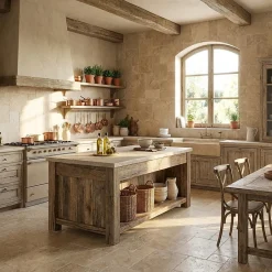 Concept Mosaïque Carrelage Opus Romain Travertin - Effet Pierre