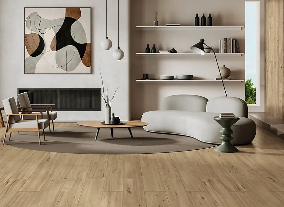 Energie Ker Carrelage Padouk R11 : adhérence élevée Blanc - ADZ 120 x 20cm ( vendu par boite de 1,2 m² )