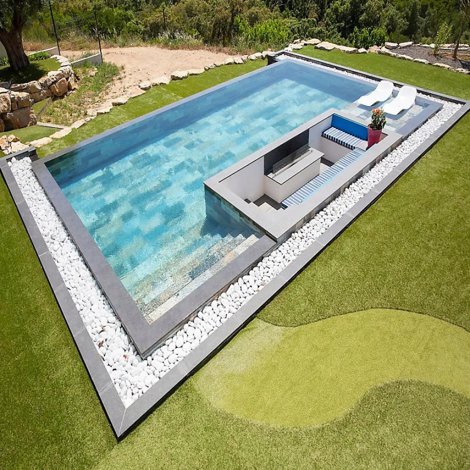 Concept Mosaïque Carrelage Piscine BALI 30x60 cm EFFET PIERRE DE BALI