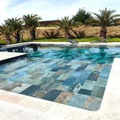 Concept Mosaïque Carrelage Piscine BALI 30x60 cm EFFET PIERRE DE BALI