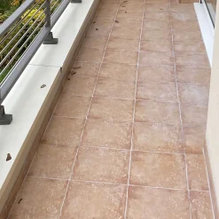 Ligerio Carrelage Pont du gard - Ocre, Exterieur effet terre cuite - 29.5 x 29.5 x 0.8 cm - Vendu au m²