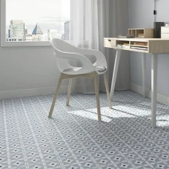 Carrelage premium effect ciment mat Cayenne 20x20 cm-Lux Mosaic