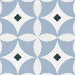 Carrelage premium effect ciment mat Cayenne 20x20 cm-Lux Mosaic