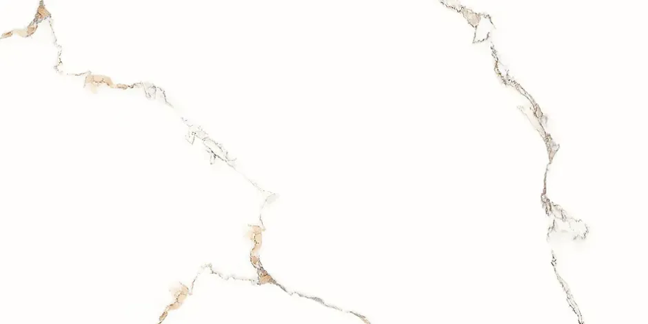 Ilcom Carrelage rectifié pour sol ou mur intérieur ou extérieur 60 cm x 120 cm - Torrence white