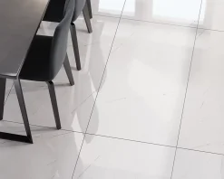 Carrelage rectifié pour sol ou mur intérieur ou extérieur 60 cm x 120 cm - Classic Carrara White-Ilcom Hot