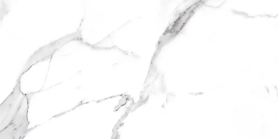 Carrelage rectifié pour sol ou mur intérieur ou extérieur 60 cm x 120 cm - Swiss White Grey-Ilcom Discount