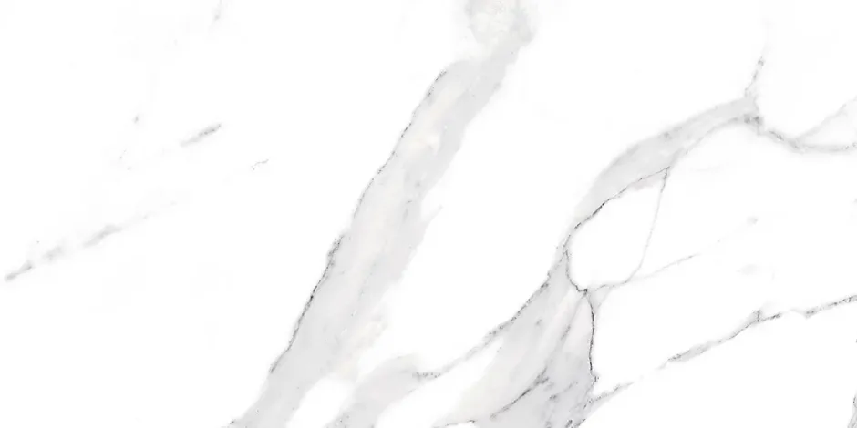 Carrelage rectifié pour sol ou mur intérieur ou extérieur 60 cm x 120 cm - Swiss White Grey-Ilcom Discount