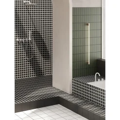 Carrelage sol / mur blanc 18,6x18,6 cm Base OLTRE Bianco-Aelle Carrelage