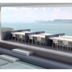 Aelle Carrelage Carrelage sol / mur bleu 18,6x18,6 cm Base OLTRE Blu