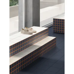 Aelle Carrelage Carrelage sol / mur bleu 18,6x18,6 cm Base OLTRE Blu